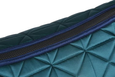 Weatherbeeta Forest Green Satin Luxe Air-Tec Dressage Saddle Pad| Online For Equine