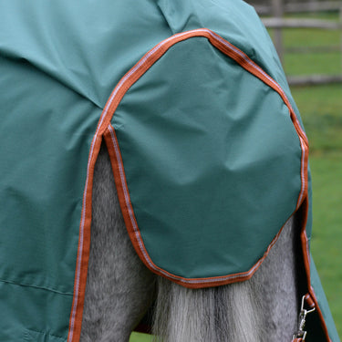 Weatherbeeta Green/Burnt Orange/White Comfitec Tyro Standard Neck Lite Plus Turnout Rug| Online For Equine