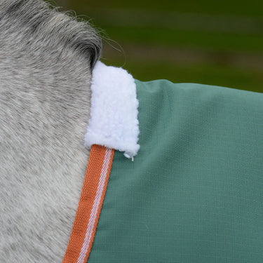 Weatherbeeta Green/Burnt Orange/White Comfitec Tyro Standard Neck Lite Plus Turnout Rug| Online For Equine