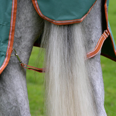Weatherbeeta Green/Burnt Orange/White Comfitec Tyro Standard Neck Lite Plus Turnout Rug| Online For Equine