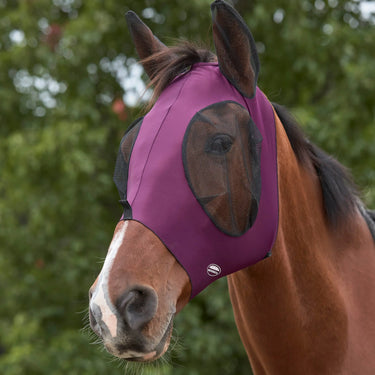 Weatherbeeta Grey/Black Deluxe Stretch Bug Eye Saver With Ears| Online For Equine