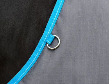 Weatherbeeta Grey/Bright Blue/White Comfitec Classic Standard Neck Lite Plus Turnout Rug| Online For Equine