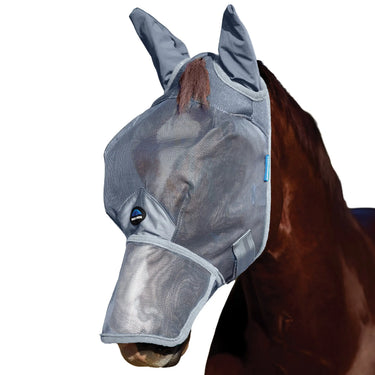 Weatherbeeta Grey Comfitec Durable Mesh Fly Mask With Ears & Nose| Online For Equine