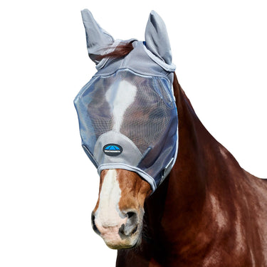Weatherbeeta Grey Comfitec Fine Mesh Fly Mask With Ears| Online For Equine