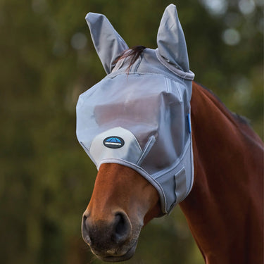 Weatherbeeta Grey Comfitec Fine Mesh Fly Mask With Ears| Online For Equine