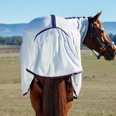 Weatherbeeta Grey/Navy/Burgundy Comfitec Airflow Fly Sheet Combo| Online For Equine