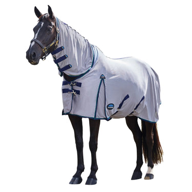 Weatherbeeta Grey/Navy/Forest Green Comfitec Zephyr Fly Sheet Combo| Online For Equine