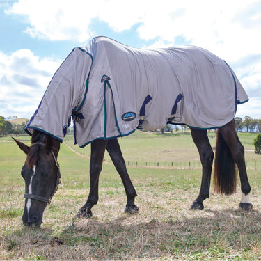 Weatherbeeta Grey/Navy/Forest Green Comfitec Zephyr Fly Sheet Combo| Online For Equine