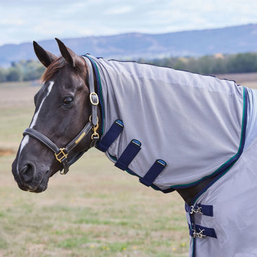 Weatherbeeta Grey/Navy/Forest Green Comfitec Zephyr Fly Sheet Combo| Online For Equine