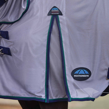 Weatherbeeta Grey/Navy/Forest Green Comfitec Zephyr Fly Sheet Combo| Online For Equine