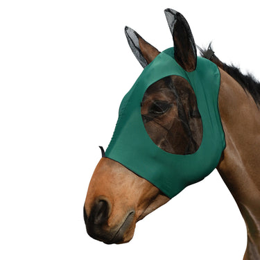 Weatherbeeta Hunter Green Stretch Bug Dual Eye Saver Fly Mask With Ears| Online For Equine