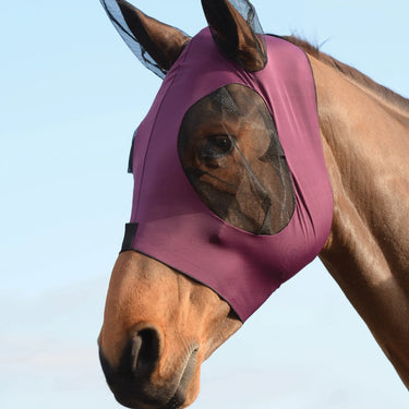 Weatherbeeta Hunter Green Stretch Bug Dual Eye Saver Fly Mask With Ears| Online For Equine