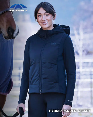 Buy Weatherbeeta Hybrid Padded Jacket Navy | Online for Equine