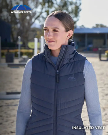 Buy Weatherbeeta Insulated Vest Navy | Online for Equine