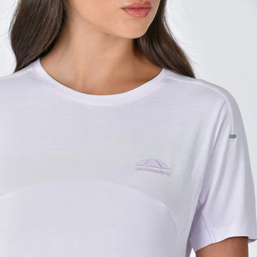 Weatherbeeta Ladies 37.5 Lavender Mist Marle Lightweight Performance Short Sleeve Top| Online For Equine