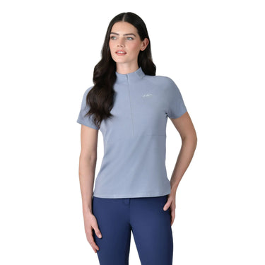 Weatherbeeta Ladies Blue Stone Bamboo Short Sleeve Performance Base Layer| Online For Equine