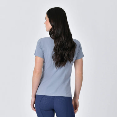 Weatherbeeta Ladies Blue Stone Bamboo Short Sleeve Performance Base Layer| Online For Equine