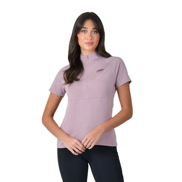 Weatherbeeta Ladies Burnished Lilac Bamboo Short Sleeve Performance Base Layer| Online For Equine
