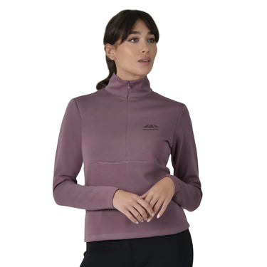 Weatherbeeta Ladies Mauve Copper 1/2 Zip Long Sleeve Mid-Layer| Online For Equine