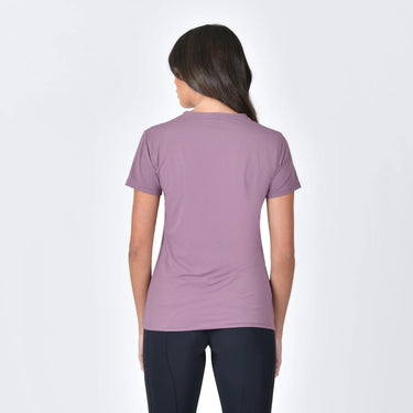 Weatherbeeta Ladies Mauve Wine Relaxed Copper UV Short Sleeve Tee| Online For Equine