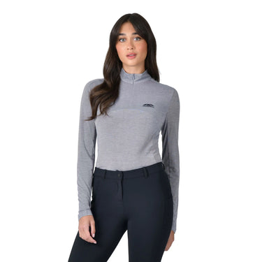 Weatherbeeta Ladies Navy 37.5 Lightweight Performance Long Sleeve 1/4 Zip Top| Online For Equine