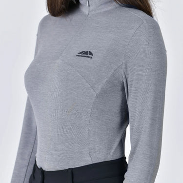 Weatherbeeta Ladies Navy 37.5 Lightweight Performance Long Sleeve 1/4 Zip Top| Online For Equine
