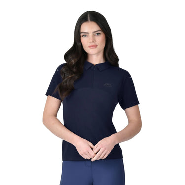 Weatherbeeta Ladies Navy 37.5 Short Sleeve Performance Polo| Online For Equine