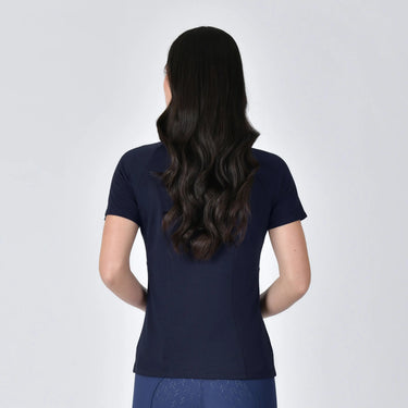 Weatherbeeta Ladies Navy Bamboo Short Sleeve Performance Base Layer| Online For Equine