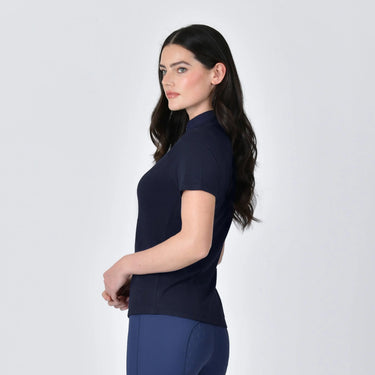 Weatherbeeta Ladies Navy Bamboo Short Sleeve Performance Base Layer| Online For Equine