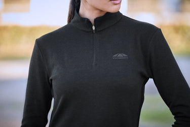 Buy Weatherbeeta London Layer Long Sleeve Top Black Marle | Online for Equine