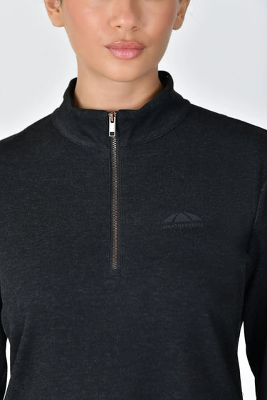 Buy Weatherbeeta London Layer Long Sleeve Top Black Marle | Online for Equine