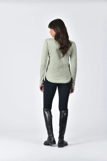 Buy Weatherbeeta London Layer Long Sleeve Top Olive Marle | Online for Equine