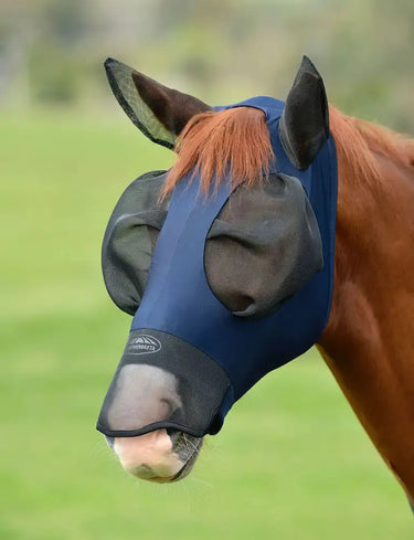 Weatherbeeta Navy/Black Comfitec Luxe Bug Eye Saver With Ears And Nose| Online For Equine