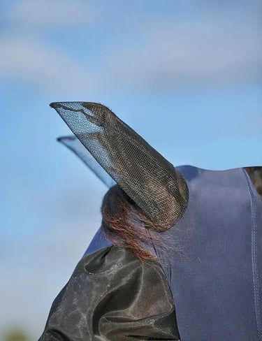 Weatherbeeta Navy/Black Comfitec Luxe Bug Eye Saver With Ears And Nose| Online For Equine