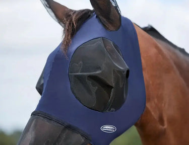 Weatherbeeta Navy/Black Comfitec Luxe Bug Eye Saver With Ears And Nose| Online For Equine