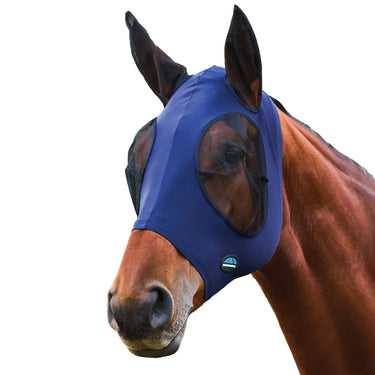 Weatherbeeta Navy/Black Comfitec Stretch Fly  Mask With Ears| Online For Equine