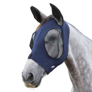 Weatherbeeta Navy/Black Deluxe Stretch Bug Eye Saver With Ears| Online For Equine