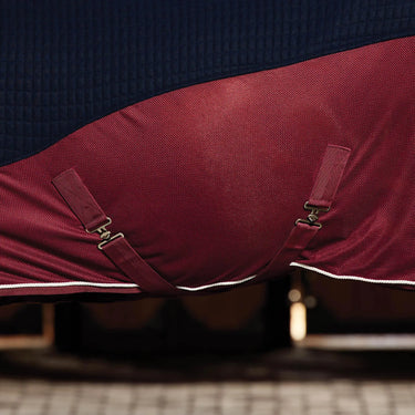 Weatherbeeta Navy / Burgundy Thermo-Air Cooler Standard Neck| Online For Equine