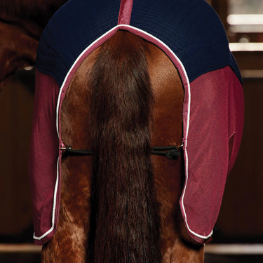 Weatherbeeta Navy / Burgundy Thermo-Air Cooler Standard Neck| Online For Equine