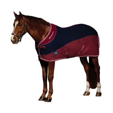 Weatherbeeta Navy / Burgundy Thermo-Air Cooler Standard Neck| Online For Equine