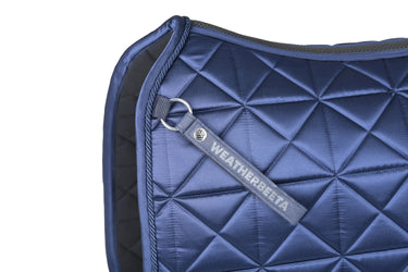 Weatherbeeta Navy Satin Luxe Air-Tec Dressage Saddle Pad| Online For Equine