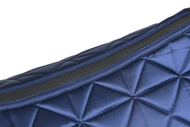 Weatherbeeta Navy Satin Luxe Air-Tec Dressage Saddle Pad| Online For Equine
