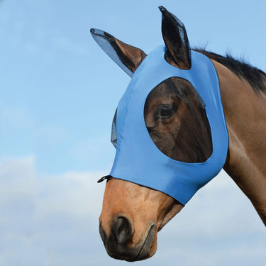 Weatherbeeta Navy Stretch Bug Dual Eye Saver Fly Mask With Ears| Online For Equine