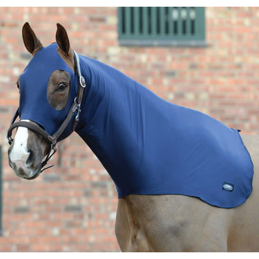 Weatherbeeta Navy Stretch Hood| Online For Equine