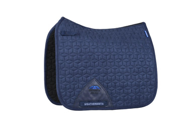 Weatherbeeta Navy Suede Elite Air-Tec Dressage Saddle Pad| Online For Equine
