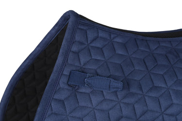 Weatherbeeta Navy Suede Elite Air-Tec Jump Saddle Pad| Online For Equine