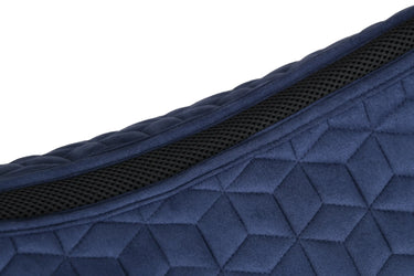 Weatherbeeta Navy Suede Elite Air-Tec Jump Saddle Pad| Online For Equine