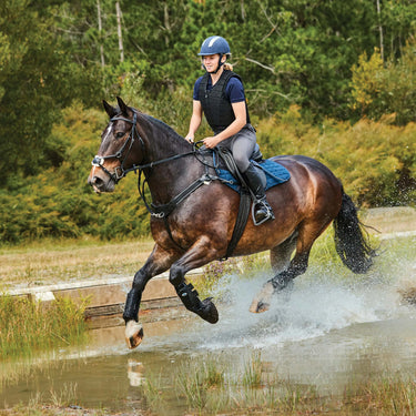 Weatherbeeta Navy Ultra Grip Jump Shaped Saddle Pad| Online For Equine