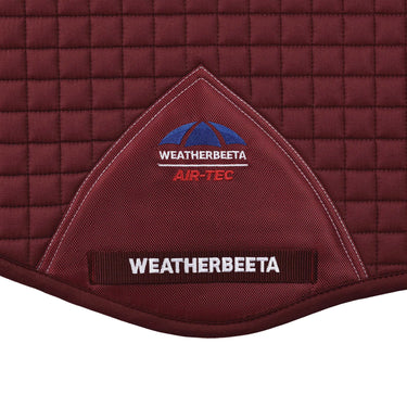 Weatherbeeta Prime Air-Tec All Purpose Saddle Pad Burgundy| Online For Equine