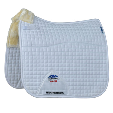 Weatherbeeta Prime Air-Tec Comfy Fleece Dressage Saddle Pad White| Online For Equine